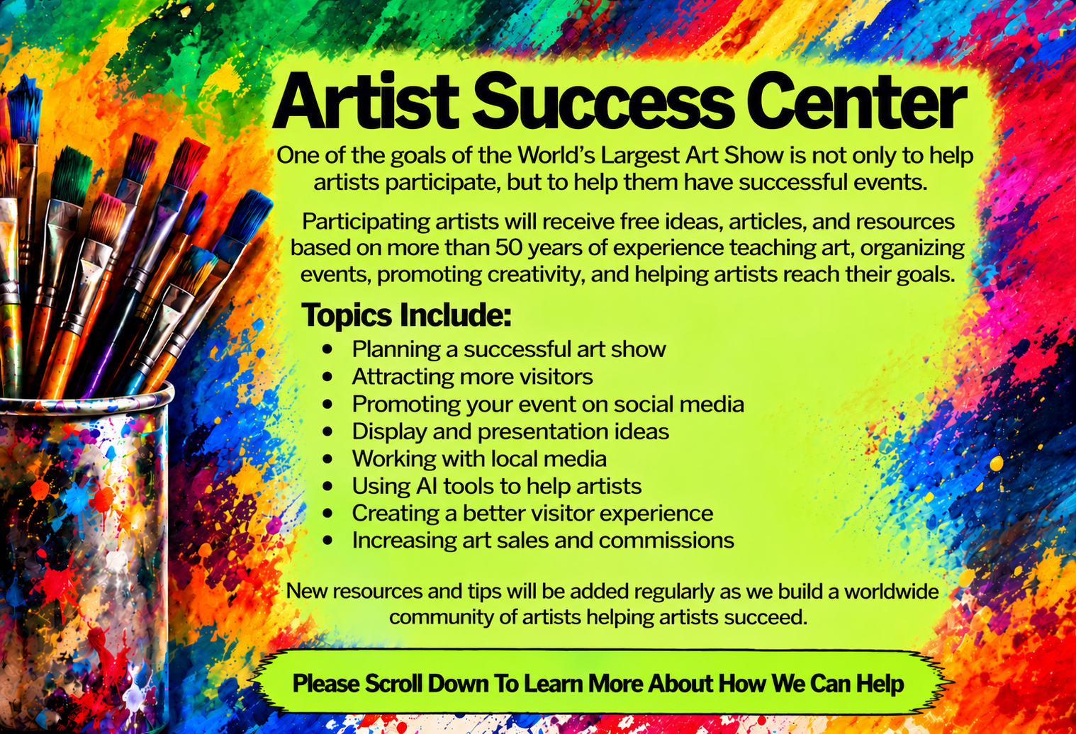 Artist Success Center
